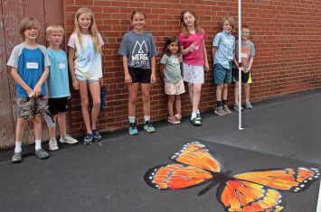 MSW, WCA launch butterfly art project downtown