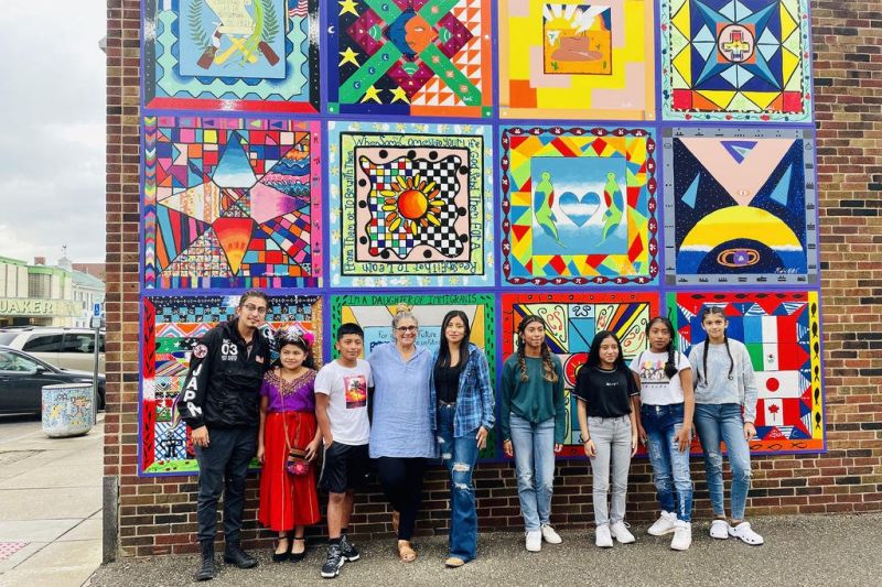 Mural celebrates Latino heritage in the region