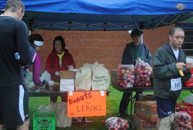 Neither wind nor rain could dampen spirits of Daltons runners