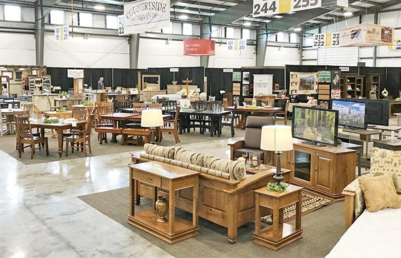 Ohio Hardwood Furniture Market now takes 2 venues