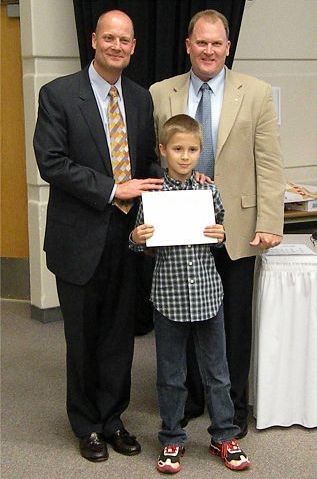 Ohio Lottery Academic All Star honored