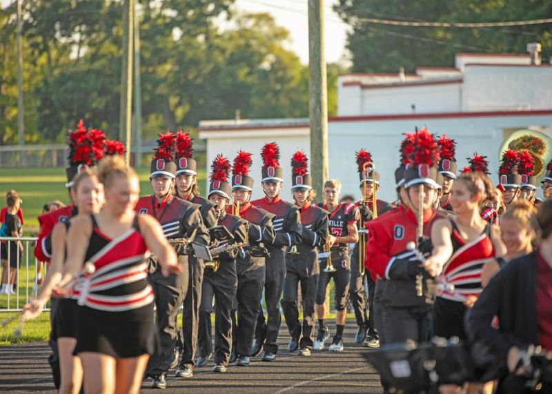 OHS band puts in work to shine on Friday night