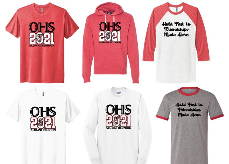 OHS reunion apparel available