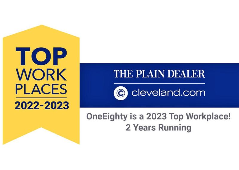 OneEighty a Top Workplaces winner