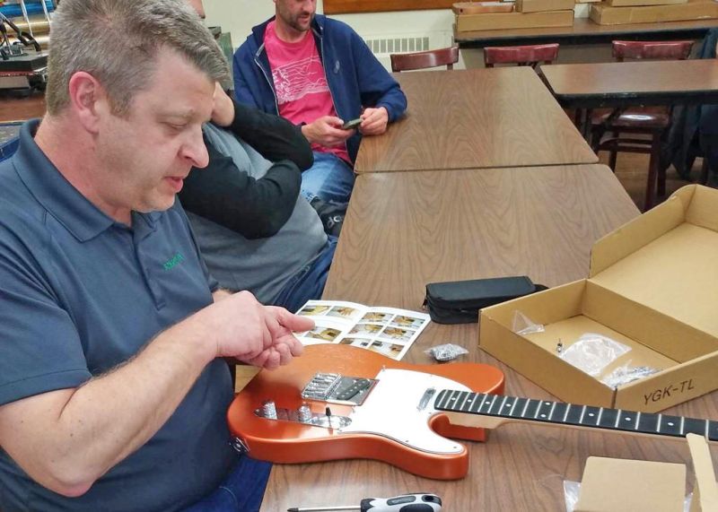 Open house to showcase guitars built by WCA class
