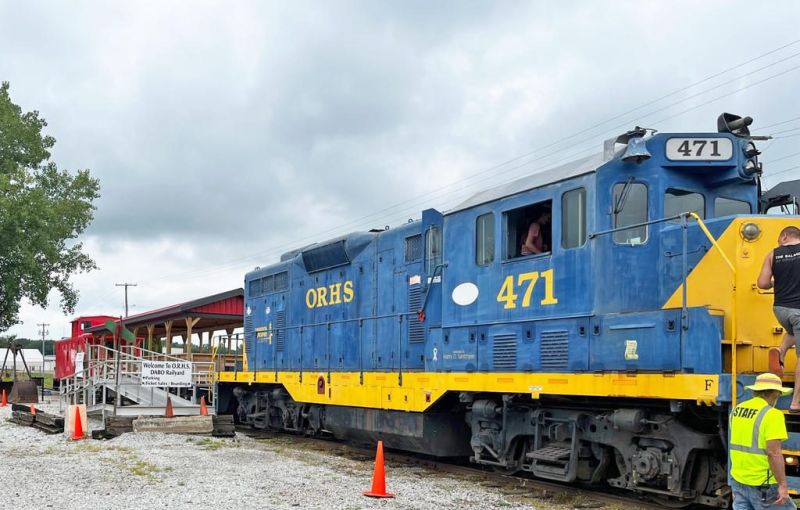 Orrville Railroad Heritage Society ride combines nostalgia, history