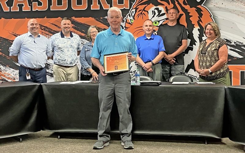 Osler given the Tiger Way Award