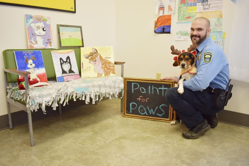 Paint for Paws provides a fun way to support dogs