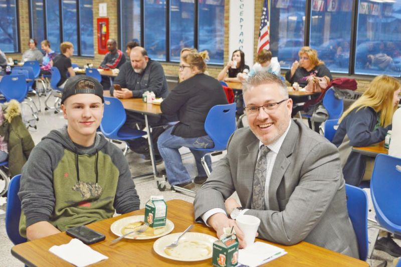 Pancakes with Parents serves 300