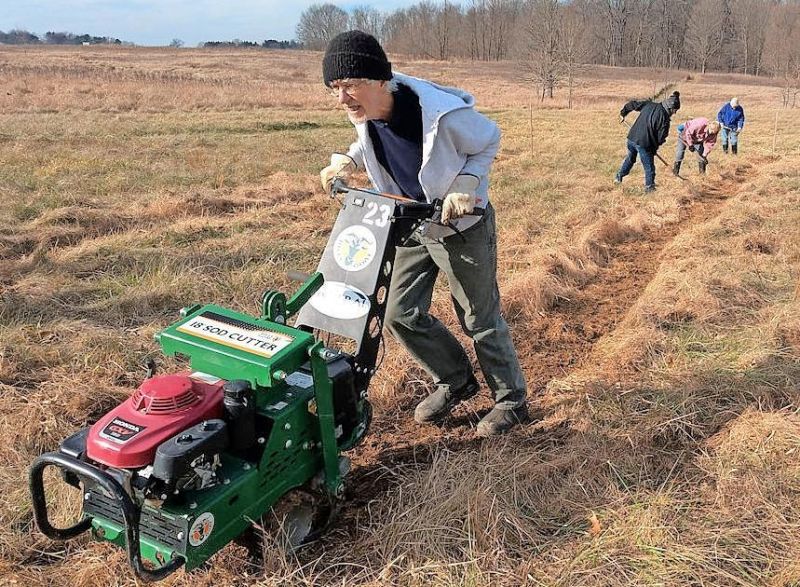 Wooster park gets more than a little help from friends