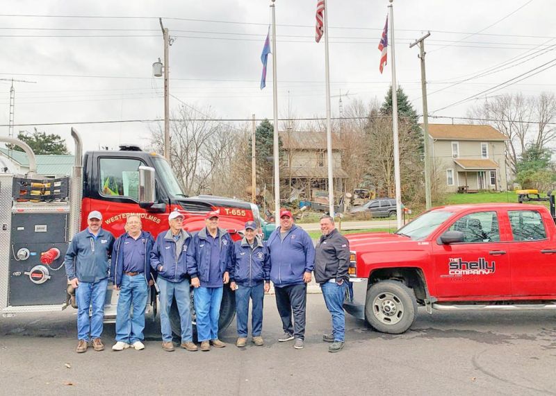 Lakeville firemen finish 25-year paving project