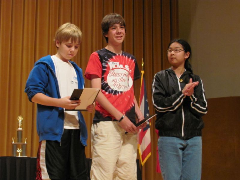 Penning his way to top honors at Power of the Pen State Finals – New Philadelphia Middle Schools Luke Weaver