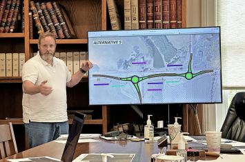 Commissioners hope county has input in proposed roundabout