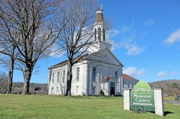 Sharon Moravian candlelight Christmas Eve services planned