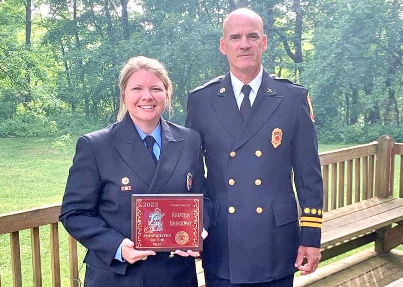 Priest-Brockway has had memorable year with Wooster Fire Dept.