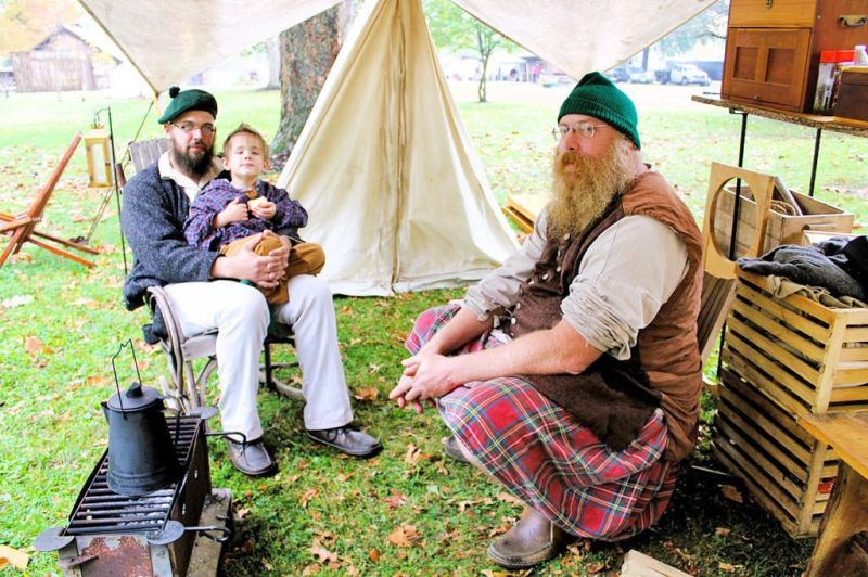 Rain didn’t stop Apple Butter Days