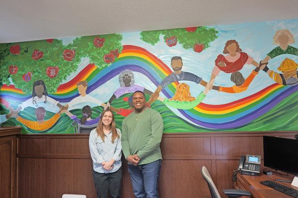 Rainbow Connection unveils grant-funded welcome mural