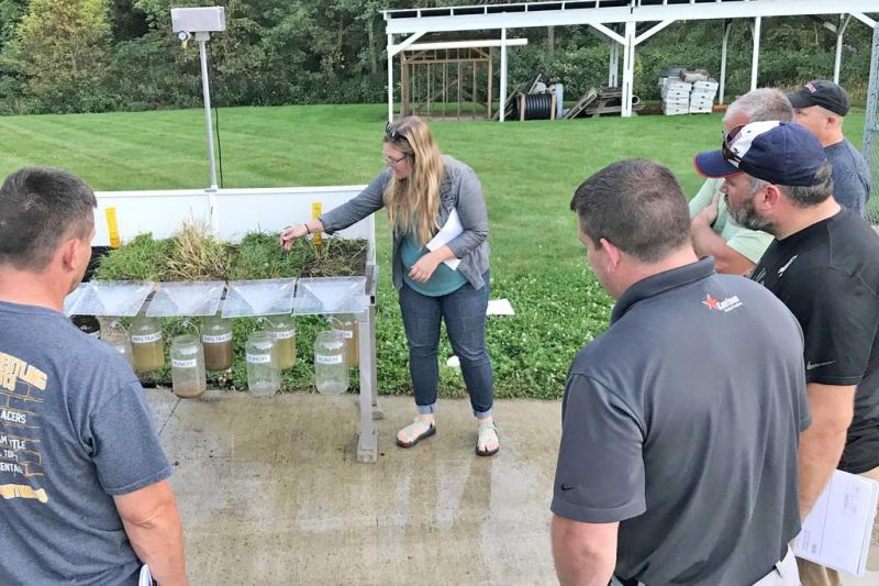 Rainfall Simulator gives ag producers clear lessons