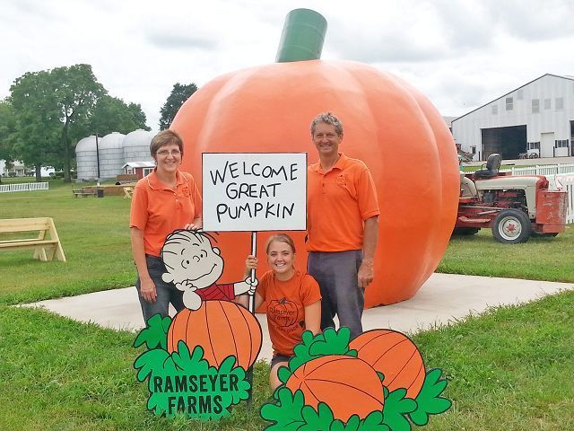 Ramseyer Farm celebrates fall with Peanuts and pumpkins
