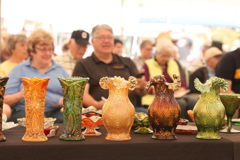 Rare Vaseline glass the focal point of upcoming Millersburg Glass auction