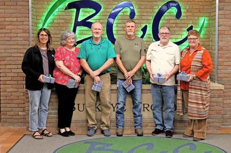 recognizes employee milestones for school year