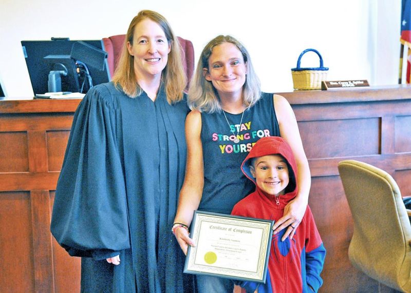 Recovery court helps turn woman's life around