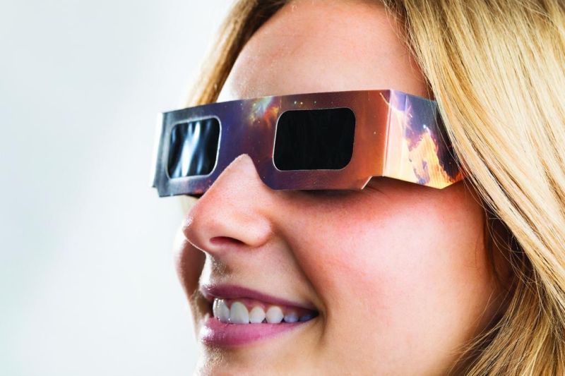 Recycle eclipse glasses at library