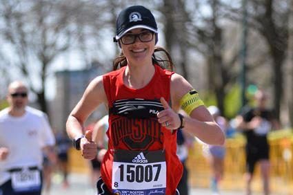 Runner to share her story