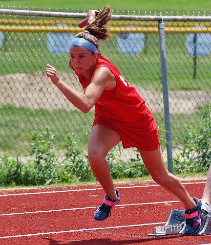 Running and jumping all the way to Columbus, West Holmes qualifies five