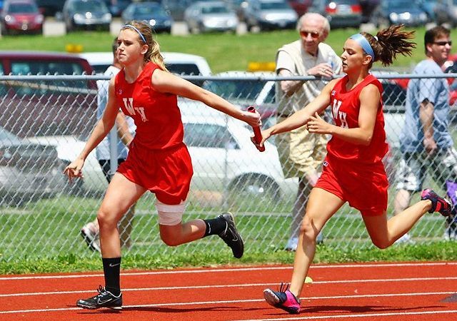 Running and jumping all the way to Columbus, West Holmes qualifies five