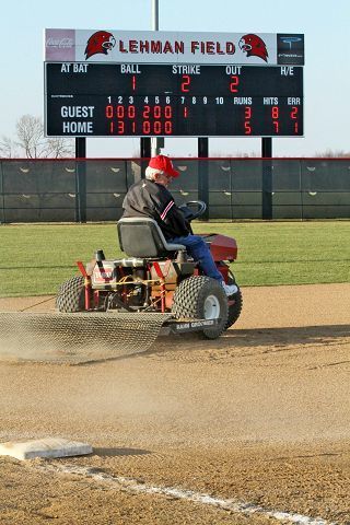 Safe at home: Dan Lehman dedicated nearly four decades to grooming his 'passion'