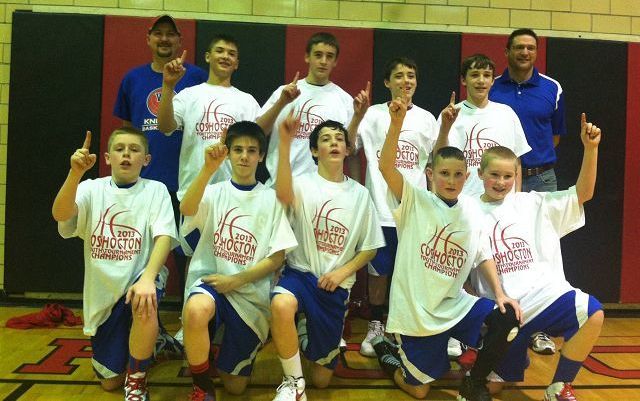 Sixth-grade boys win Coshocton youth basketball tournament