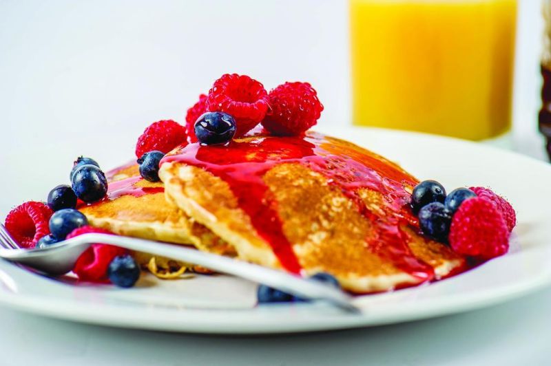 Star Spangled Breakfast has a patriotic theme