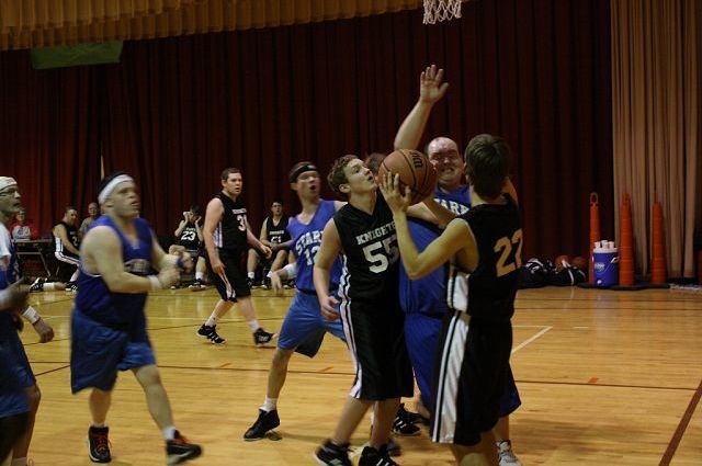 Stepping Stones Knights newest area Special Olympics basketball team
