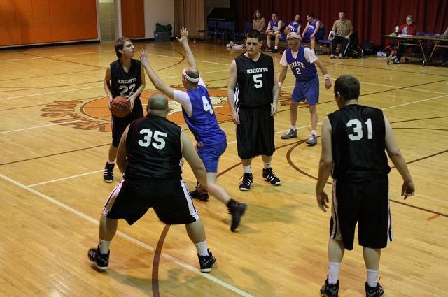Stepping Stones Knights newest area Special Olympics basketball team
