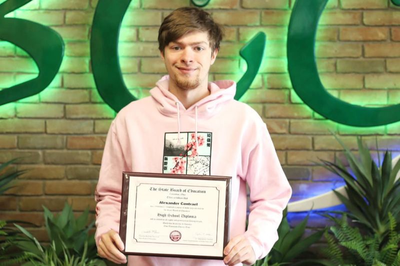 Student completes ADP