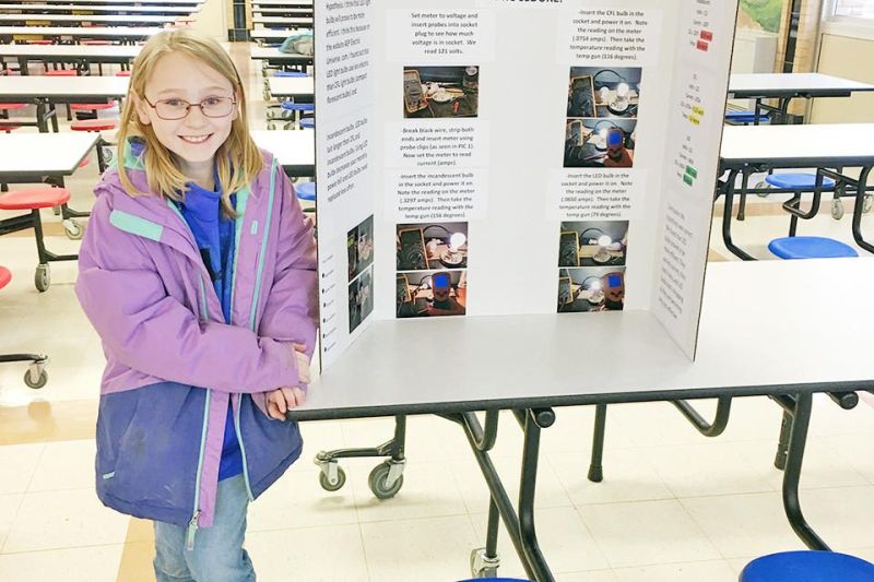 Students hypothesize their way to a great experience at the Mohican District Science Fair