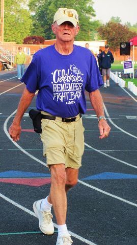 Sunrise at the Stadium – Relay for Life participants greet the new day with hope