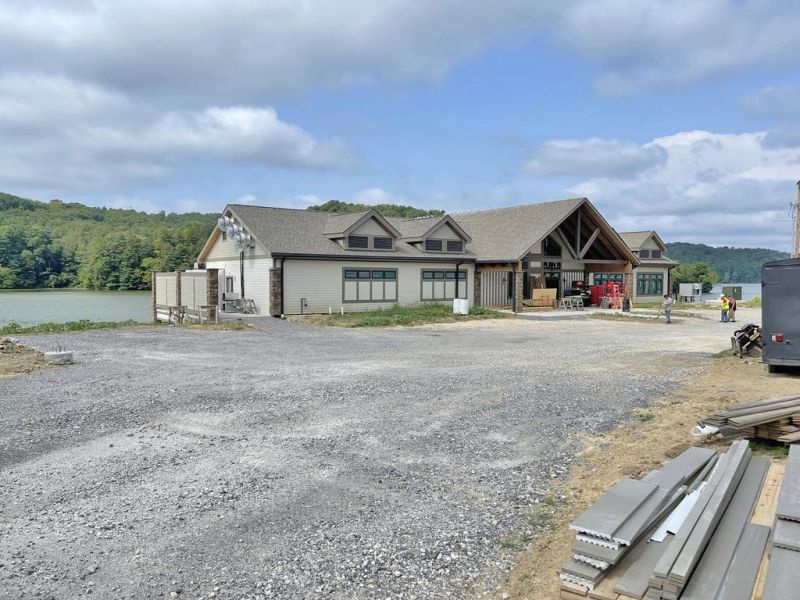 Tappan Lake Marina and restaurant nearly ready