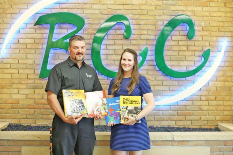 Teacher wins textbooks in contest