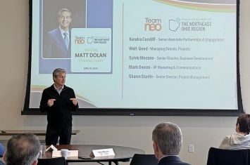 Team NEO CEO Dolan visits Wayne County