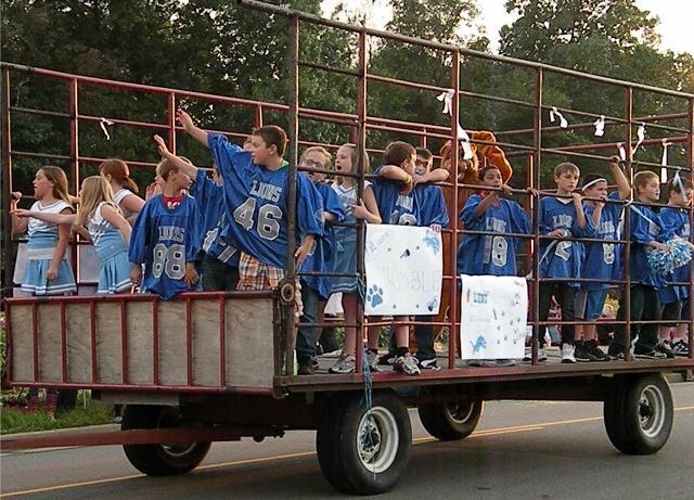 Team pride on parade