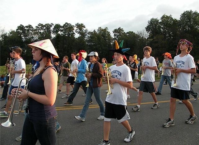 Team pride on parade
