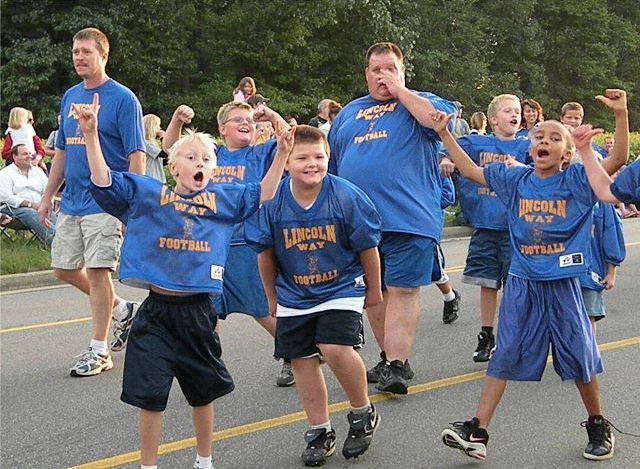 Team pride on parade