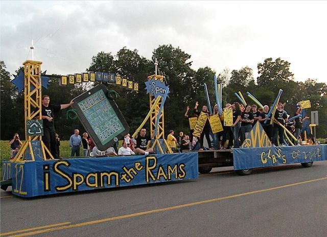 Team pride on parade