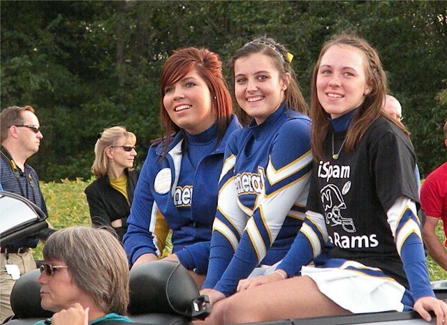 Team pride on parade