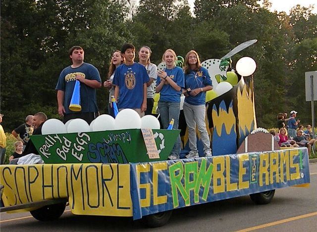 Team pride on parade