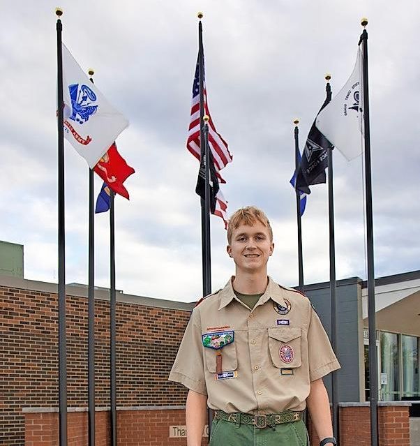 Dover teen earns his Eagle Scout  rank with project