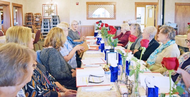 The Beta Iota Chapter of Delta Kappa Gamma honors  their longtime members