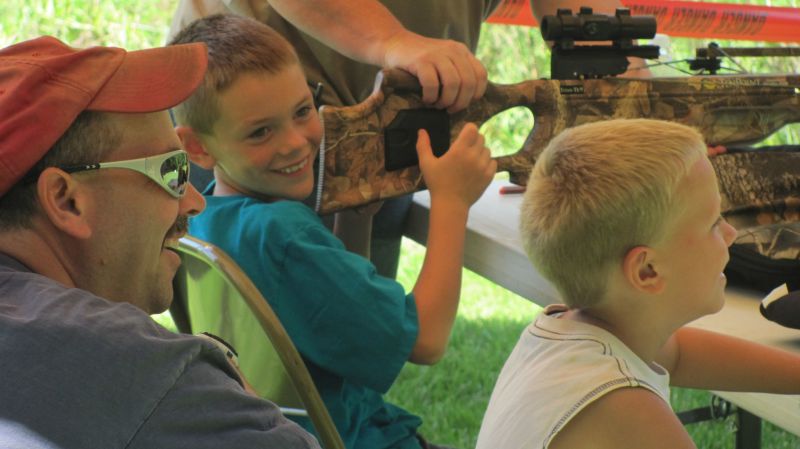 The call of the wild: young participants get excited about the outdoors at the first ever J.A.K.E.S. Day at the Norma Johnson Conservation Center